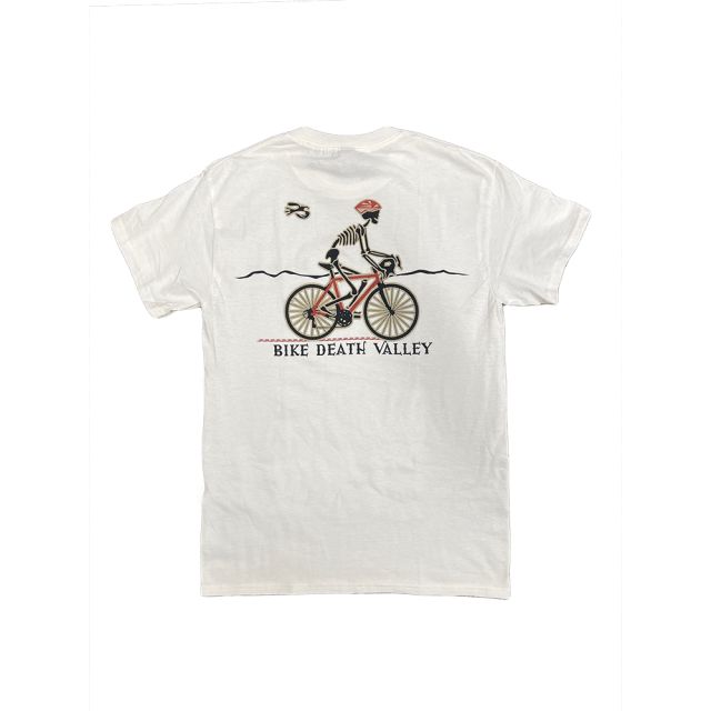 Maillot Cycliste Homme Voler Backroads Love Death Valley Rouge Blanc Bleu Taille L