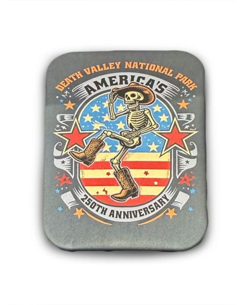 Death Valley America's 250th Dancing Skeleton Magnet