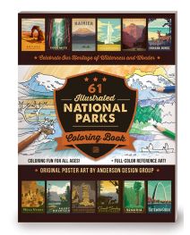 61 Illustrated Series Coloring Book