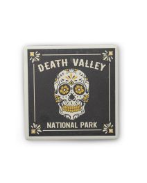 Death Valley Sugar Skull Coaster