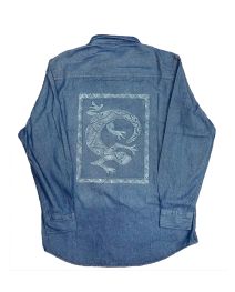 Death Valley Embossed Denim Shirt