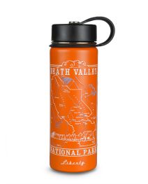 Death Valley Map Travel Bottle