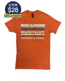 Death Valley Southwest Vintage Rainbow Orange T-Shirt