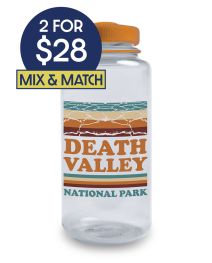 Death Valley Clear Desert Water Bottle