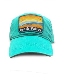 Death Valley Blue Embroidered Patch Cap